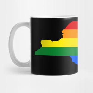 Rainbow State of New York Mug